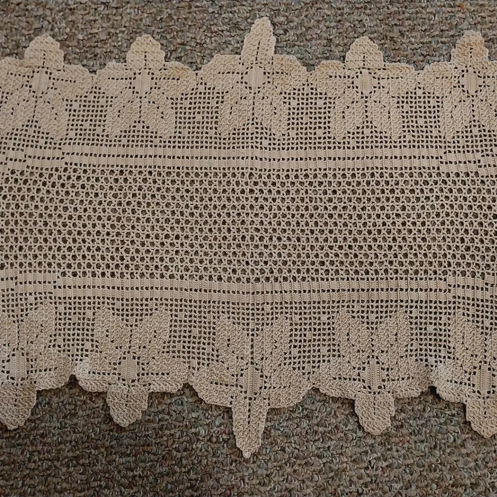 Crocheted Table Runner - Picture 2 of 5